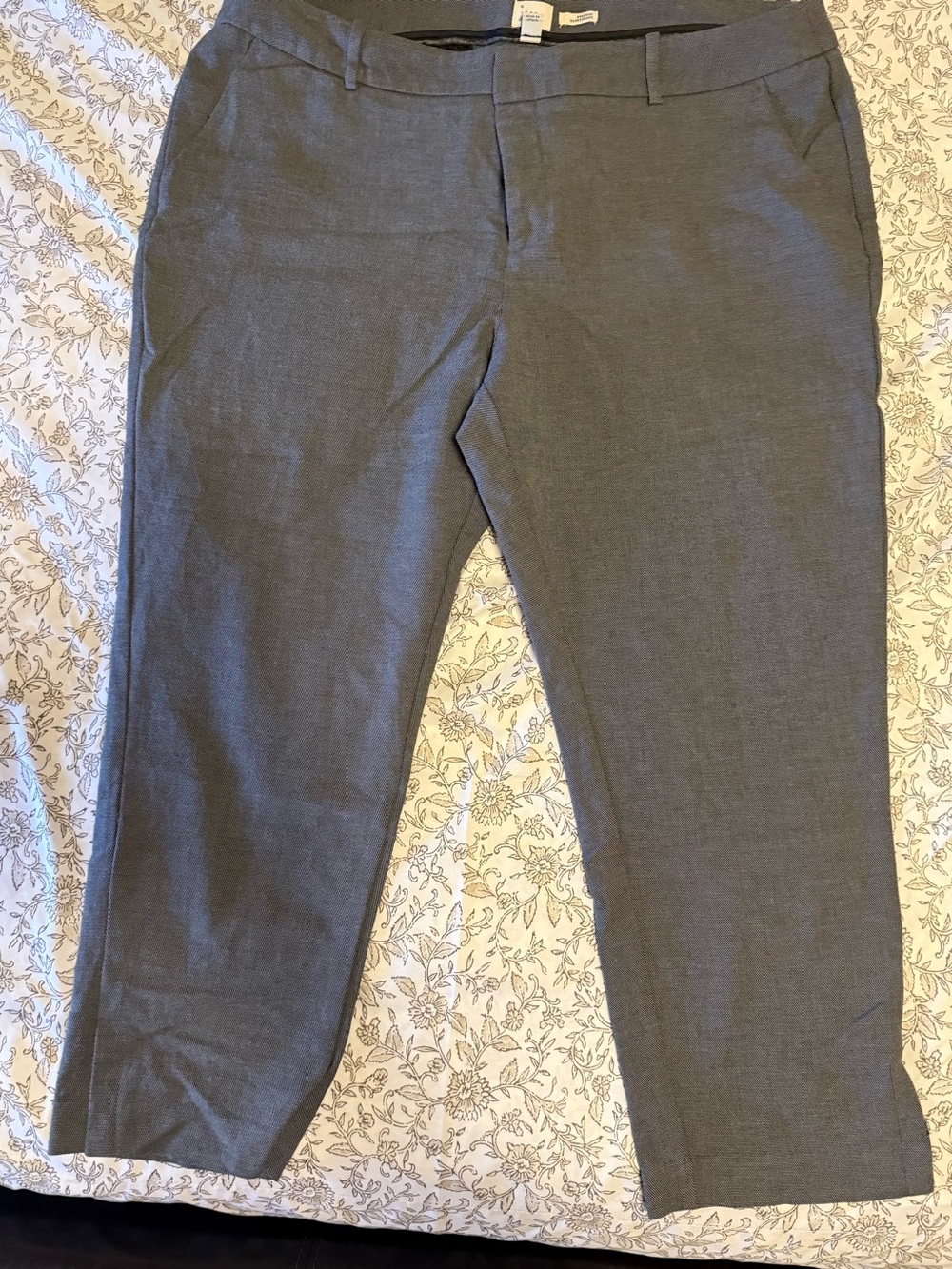 Women’s Dress Pants in Gray - Classic Straight Fit